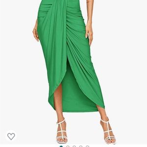 St. Patrick’s Day Green Maxi Skirt